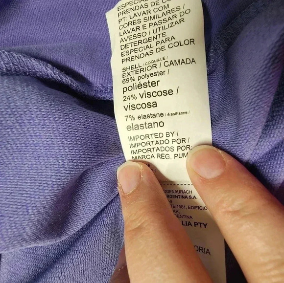 Puma Purple Hoodie Women's Size S - Picture 8 of 10